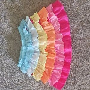 Gymboree, Girls size 4T, Pink, Blue, multi colored skirt